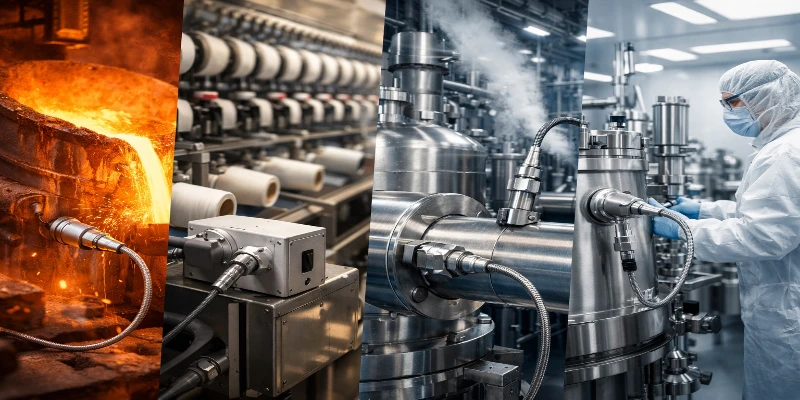 industry applications – Aavad Instrument Pvt. Ltd. Industrial Uses of Thermocouples in Key Industries