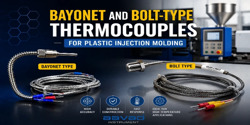 Bayonet & Bolt Thermocouples for Injection Molding