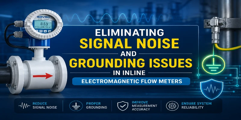 Eliminating Signal Noise in Electromagnetic Flow Meters