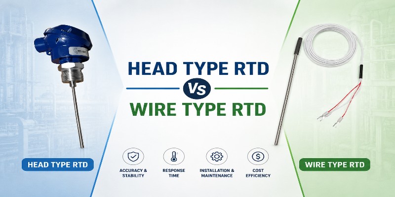 Rtd Thread System Head Type RTD vs Wire Type RTD: Differences & Limits