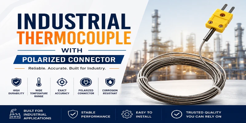 Thermocouple with Connector: Types, Uses & Buying Guide
