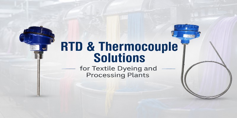 RTD & Thermocouple Selection for Textile Dyeing Plants