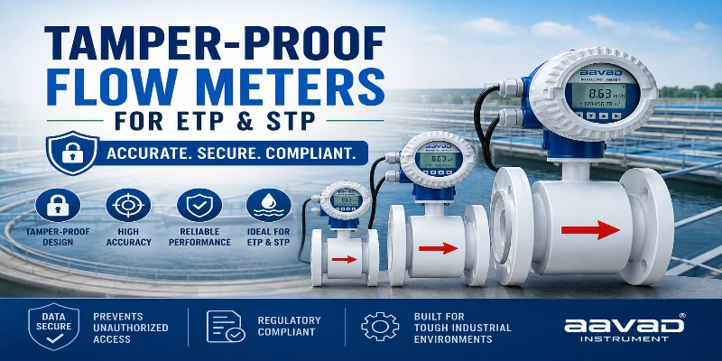 Tamper Proof Flow Meters for ETP & STP: SPCB Compliance