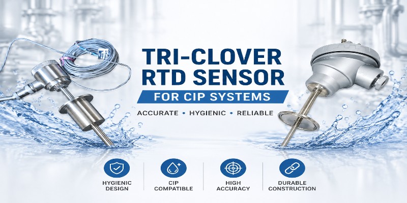 How to Select a Tri-Clover RTD Sensor for CIP Systems