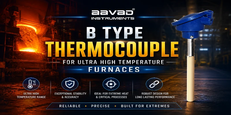 B Type Thermocouple Manufacturer in India | NABL Certified