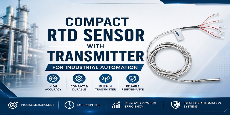 Compact RTD Sensor With Transmitter: Why Use 4-20mA Output?