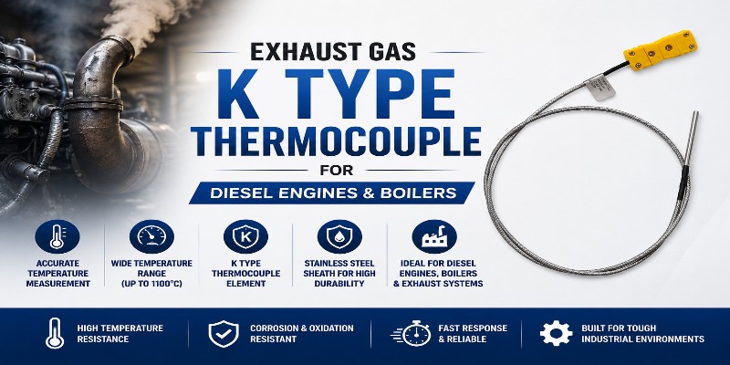 How to Choose the Right Exhaust Gas K Type Thermocouple?