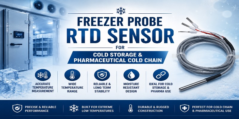 How to Choose the Best Freezer Probe RTD Sensor for Cold Storage?
