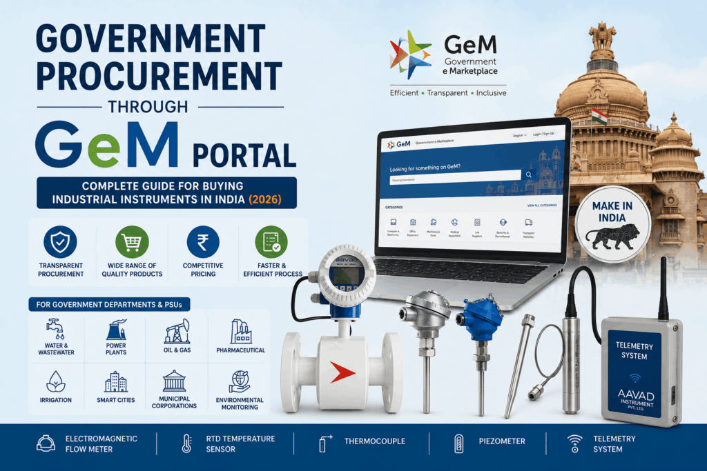 Government Procurement through GeM Portal: Complete Guide for Buying Industrial Instruments in India (2026)