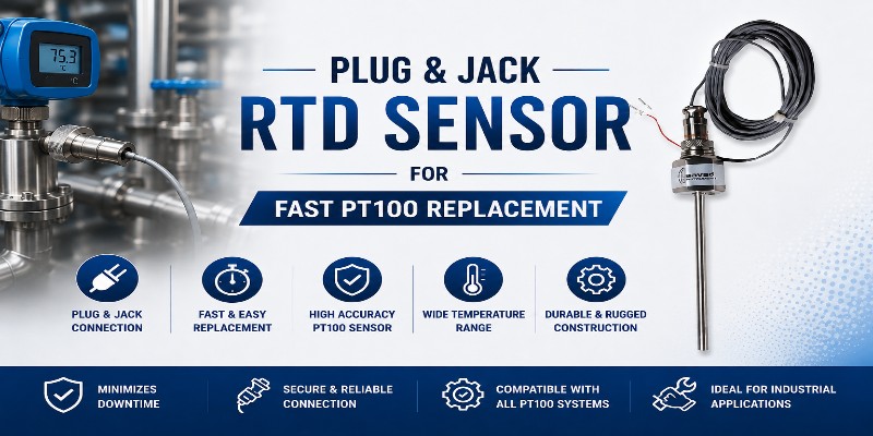 Plug & Jack RTD Sensor: Best Quick-Disconnect PT100 Probe?