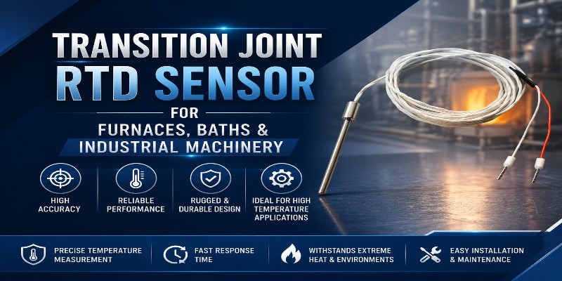 Transition Joint RTD Sensor: Furnace, Bath & Machinery Use?
