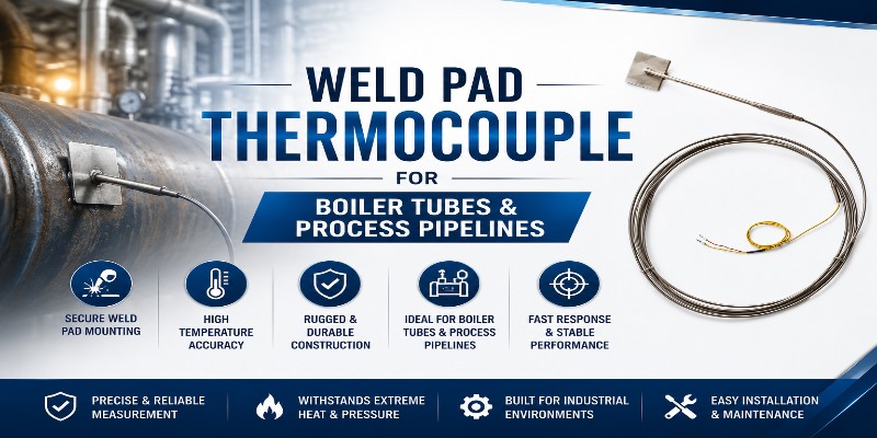 Weld Pad Thermocouple: Best Stick-On Sensor for Tube Skin?