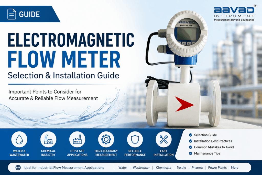 Electromagnetic Flow Meter Selection & Installation Guide: Important Points to Consider